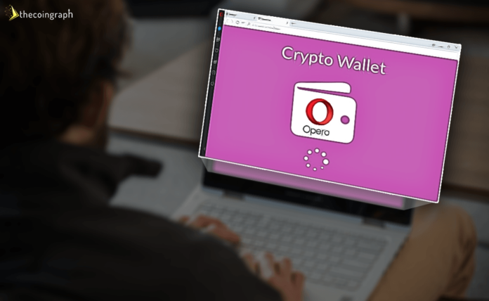 Opera has come up with its own built-in cryptocurrency wallet for desktop users.